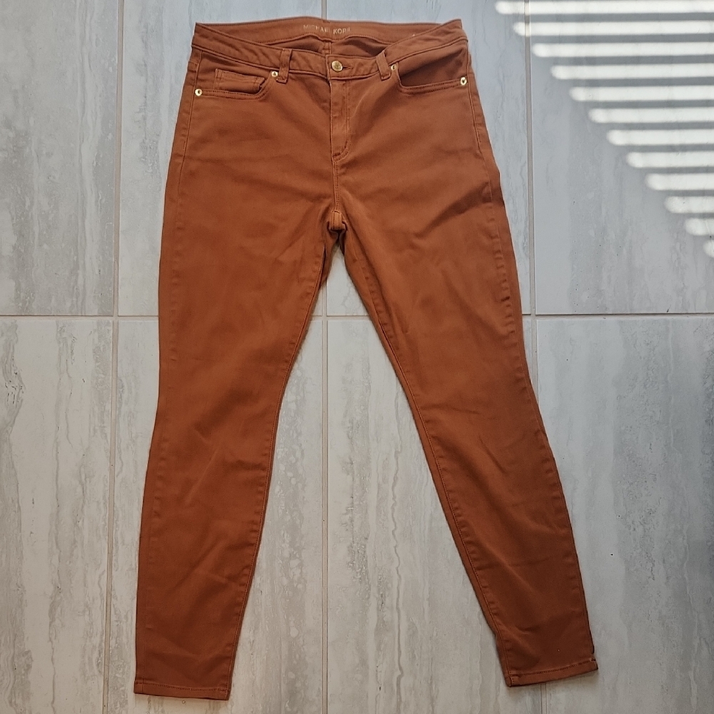 Michael Kors Orange Denim Jeans 10